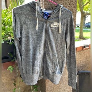 Nike zip up sweater